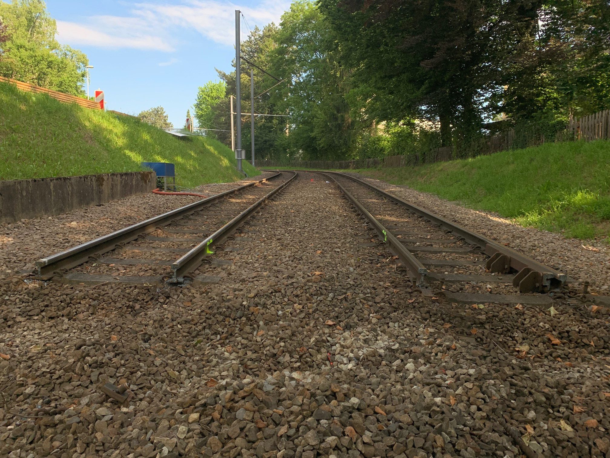 #caption1 Erneuerung Tramstrecke Bruderholz (bis 28. November 2021)