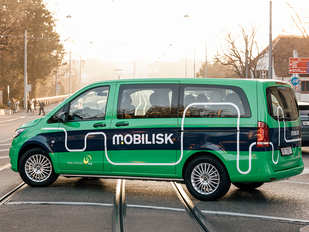 #caption3 MOBILISK - Der Ridepooling-Testbetrieb der BVB