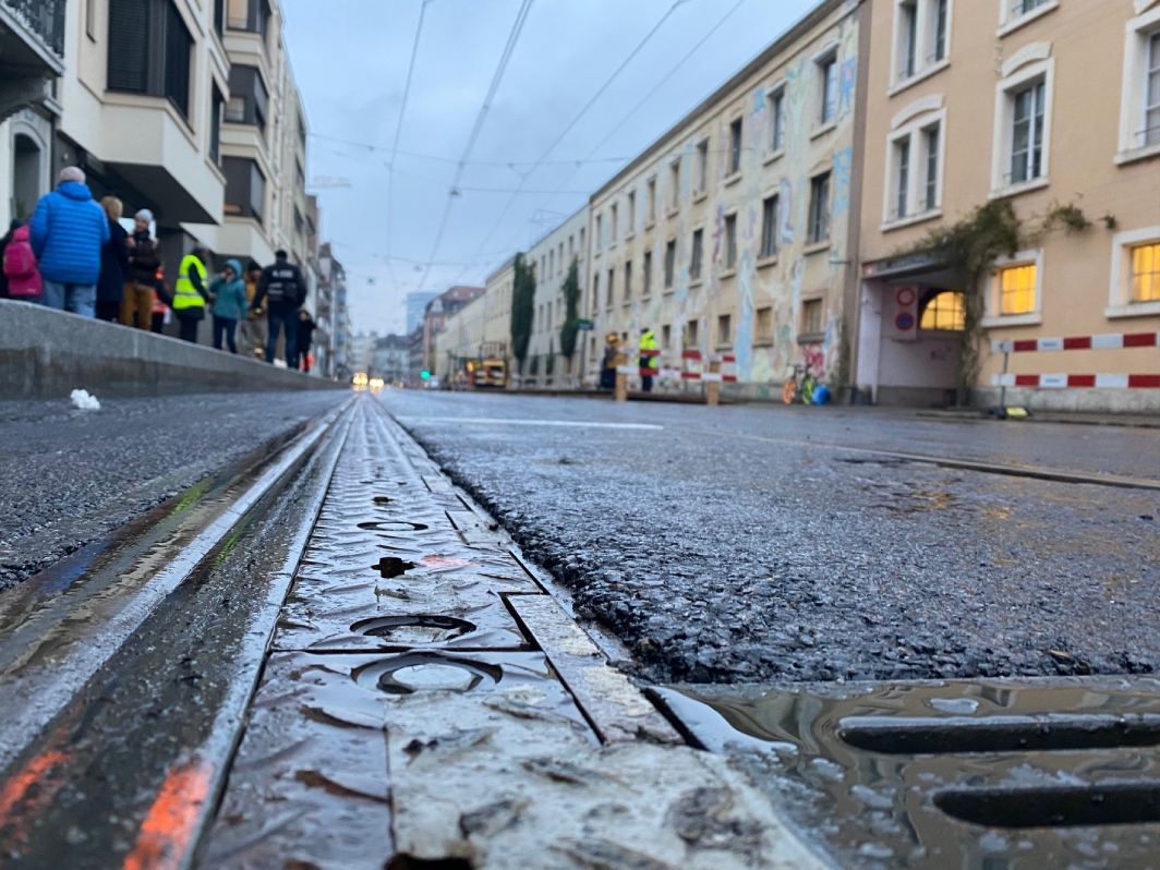 #caption0 Velofreundliches Gleis: Testphase geht weiter