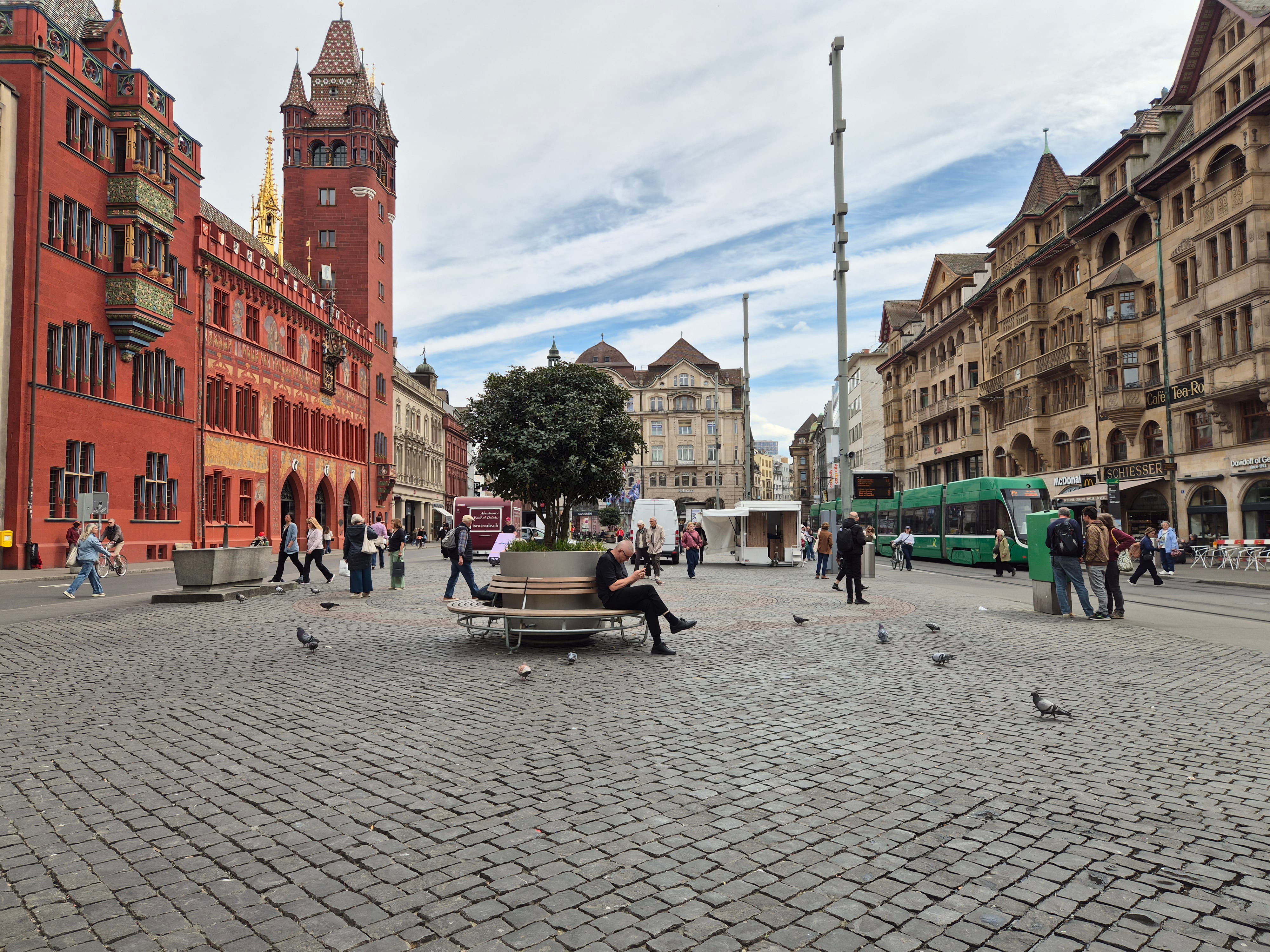 Bauarbeiten Marktplatz: Umleitungen vom 29. Juni bis 6. September 2026