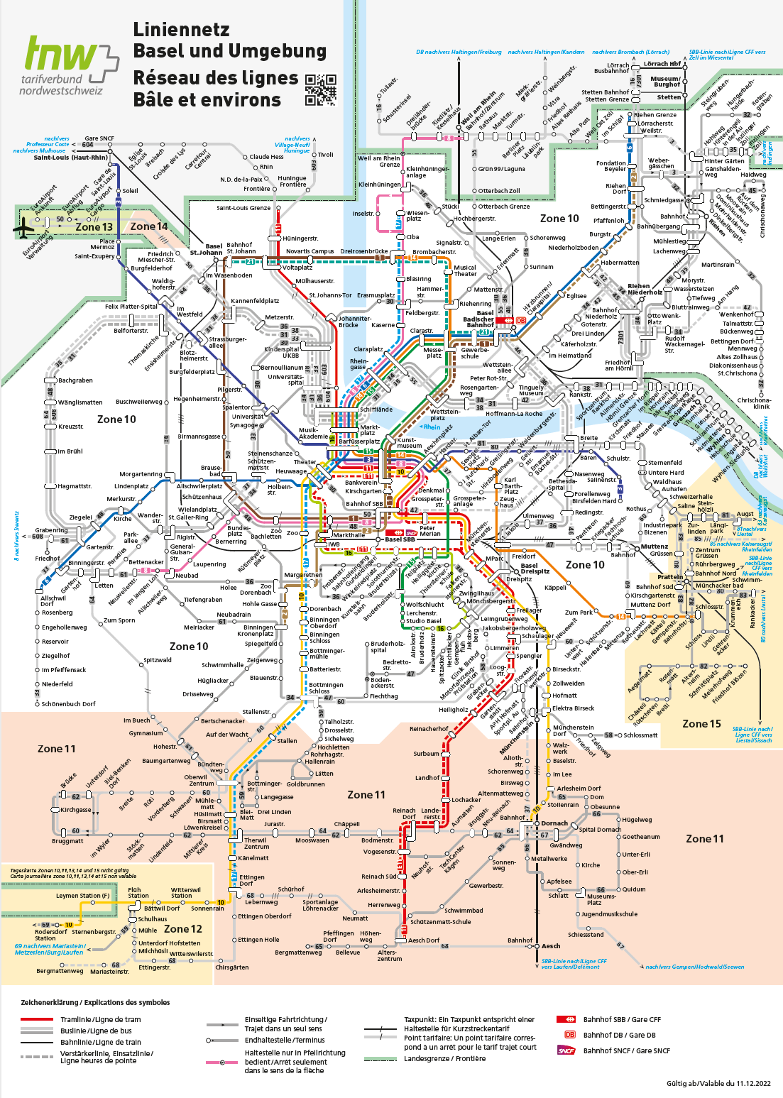 TNW Liniennetz 2023