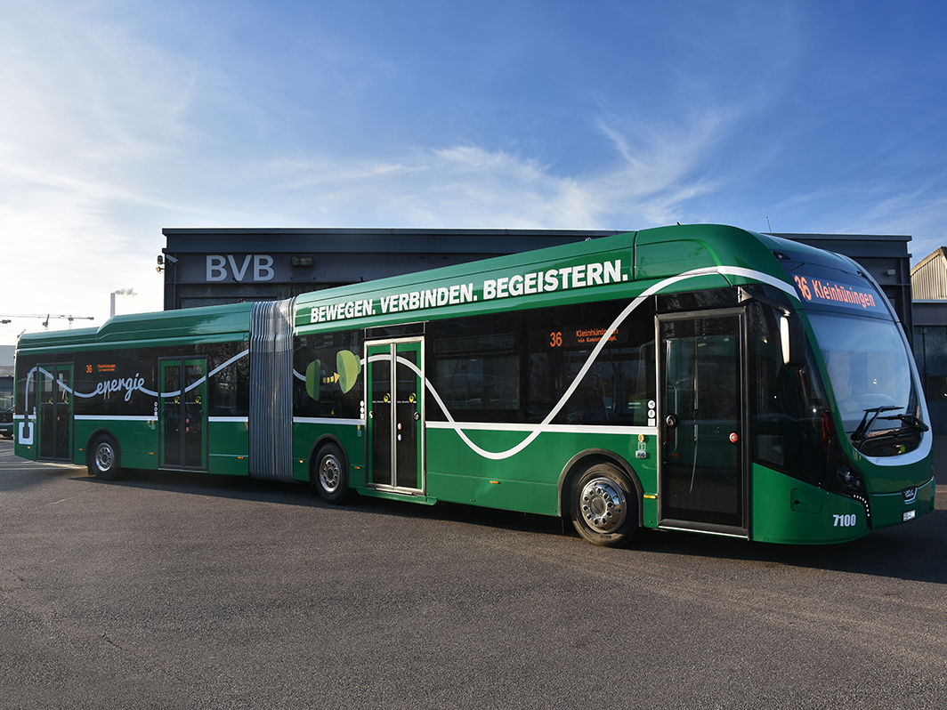 #caption0 Die BVB auf dem Weg in die elektrische Zukunft